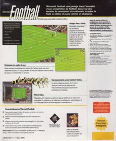 Microsoft Soccer - Box - Back (France) - 656x800
