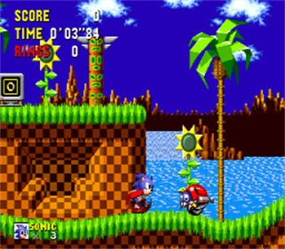 Ordinary Sonic ROM Hack - Screenshot - Gameplay - 256x224