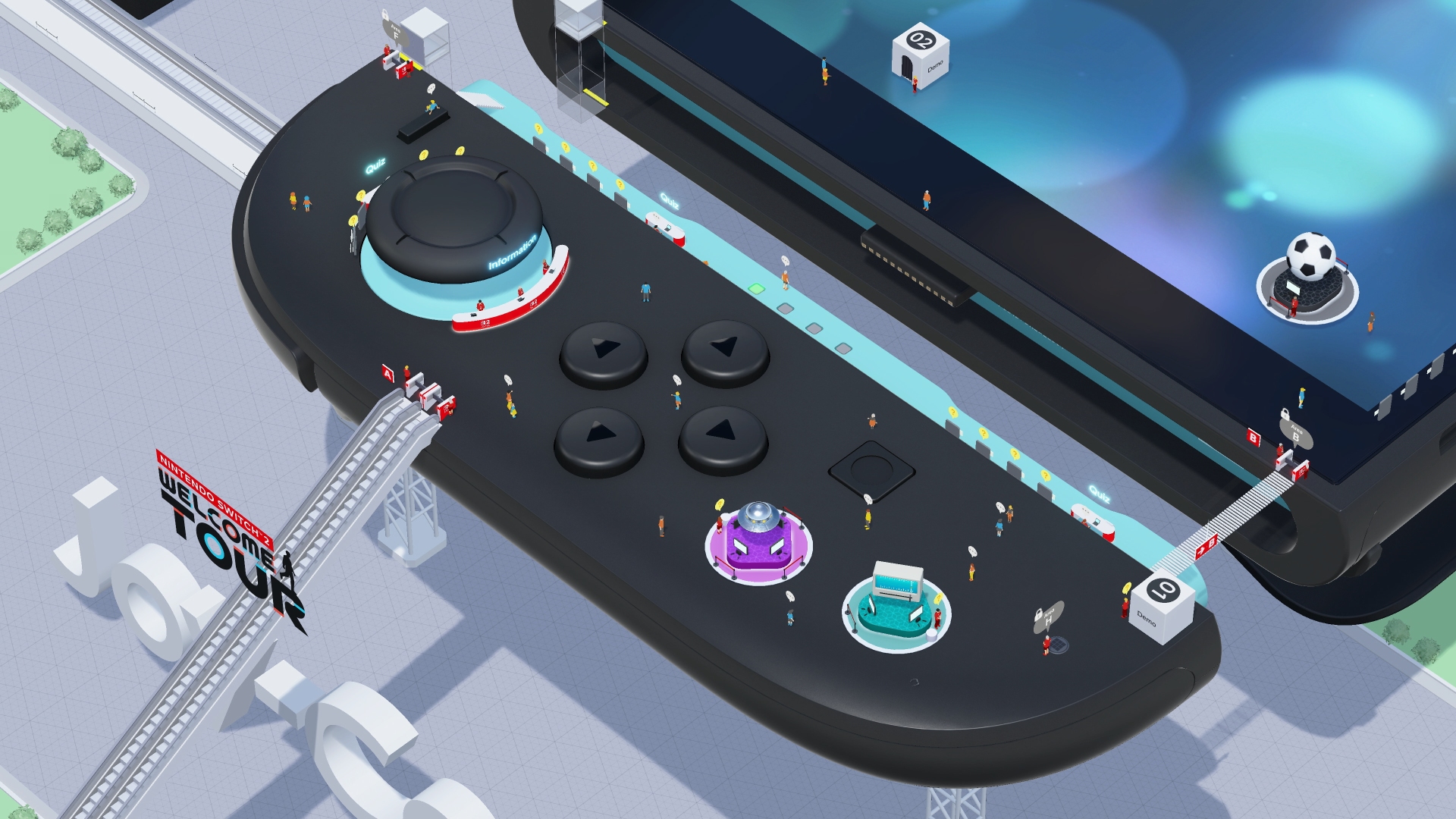 Illustration of Nintendo Switch 2 Welcome Tour