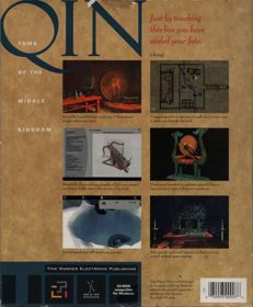 Qin: Tomb of the Middle Kingdom - Box - Back (North America) - 660x800