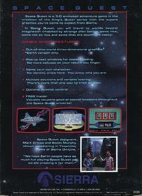 Space Quest: Chapter I: The Sarien Encounter - Box - Back (United States) - 639x876
