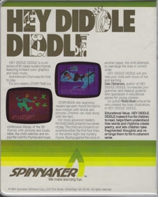 Hey Diddle Diddle - Box - Back (North America) - 644x800