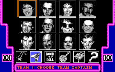 Mike Read's Computer Pop Quiz - Screenshot - Game Select (null) - 640x400