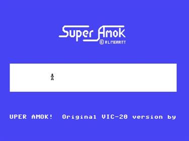 Super Amok - Screenshot - Game Title (null) - 645x481