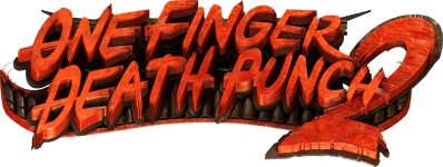 One Finger Death Punch 2 - Clear Logo (null) - 1571x592