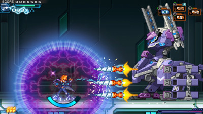 Azure Striker Gunvolt Trilogy Enhanced - Screenshot - Gameplay (World) - 1920x1080