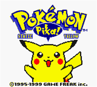Pokémon: Static Yellow - Screenshot - Game Title (null) - 2400x2160