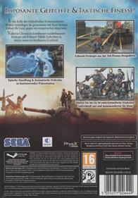 Valkyria Chronicles - Box - Back (Germany) - 800x1143