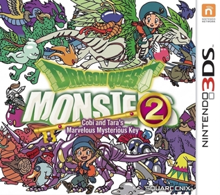 Dragon Quest Monsters 2: Iru to Ruka no Fushigi na Fushigi na Kagi - Box - Front - Reconstructed (World) - 768x680