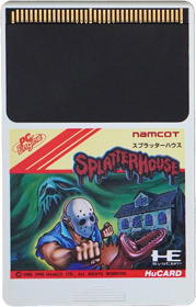 Splatterhouse - Cart - Front (Japan) - 596x931