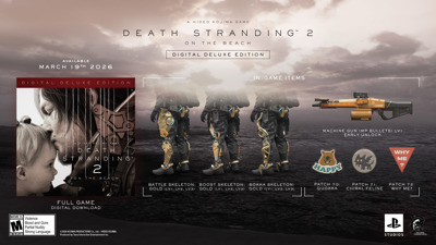 Death Stranding 2: On the Beach - Advertisement Flyer - Front (World) - 3840x2160