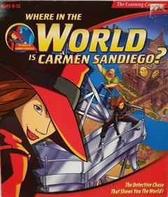 Where in the World is Carmen Sandiego - Box - Front (North America) - 827x967