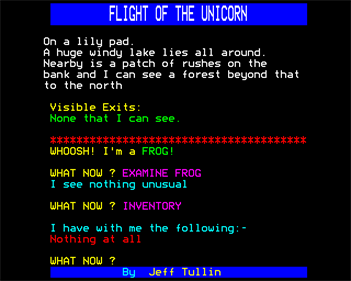 Flight of the Unicorn - Screenshot - Gameplay (null) - 640x512