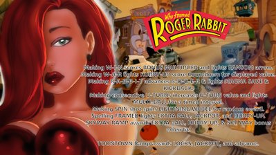 Who Framed Roger Rabbit - Arcade - Controls Information (null) - 2328x1308