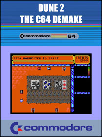 Dune II: The C64 Demake - Fanart - Box - Front (null) - 798x1072
