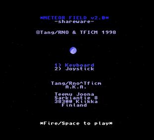 Meteor Field - Screenshot - Game Title (null) - 680x616