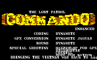 Commando Enhanced - Screenshot - Game Title (null) - 320x200