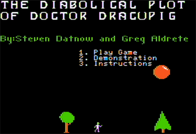 The Diabolical Plot of Doctor Dracupig - Screenshot - Game Title (null) - 560x384