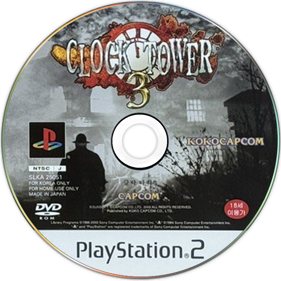 Clock Tower 3 - Disc (Korea) - 1280x1280