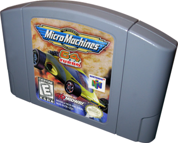 Micro Machines 64 Turbo - Cart - 3D (North America) - 400x321