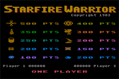 Starfire Warrior - Screenshot - Game Title (United States) - 336x224
