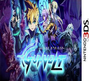 Azure Striker Gunvolt - Fanart - Box - Front (World) - 666x600