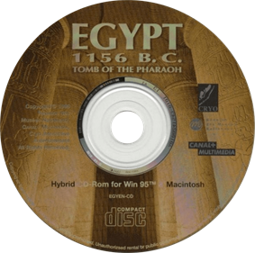 Egypt 1156 B.C.: Tomb of the Pharaoh - Disc - 617x612