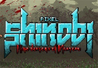 Pixel Shinobi: Demons of Mamoru - Clear Logo (null) - 412x286