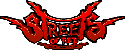 Streets of Red: Devil's Dare Deluxe - Clear Logo (null) - 889x358
