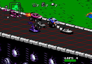 Illustration of Rock n' Roll Racing Hack