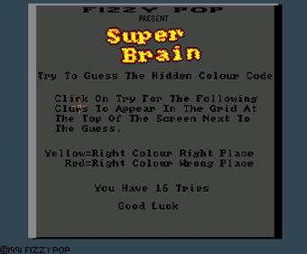 Super Brain - Screenshot - Game Title (null) - 619x511