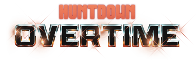 Huntdown: Overtime - Clear Logo (World) - 1280x410