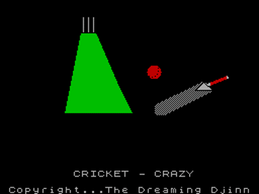 Cricket Crazy - Screenshot - Game Title (Europe) - 256x192
