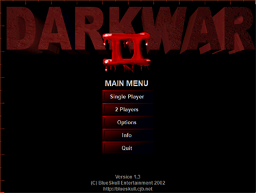 Dark War II - Screenshot - Game Title (World) - 640x480