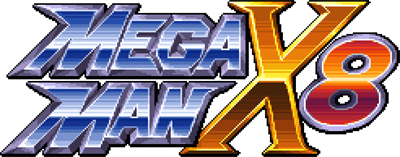 Mega Man X8 16-bit - Clear Logo (World) - 492x194