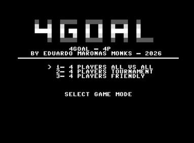 4Goal 4P - Screenshot - Game Select (null) - 687x505