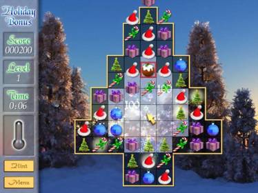 Holiday Bonus - Screenshot - Gameplay (World) - 800x600
