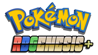 Pokémon RBGenesis+ - Clear Logo - 2483x1414