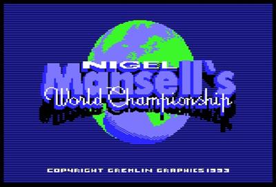 Nigel Mansell World Championship - Screenshot - Game Title (null) - 614x418