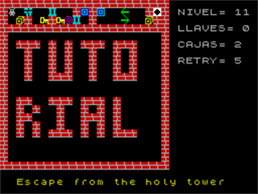 Escape From the Holy Tower - Screenshot - Gameplay (null) - 256x192