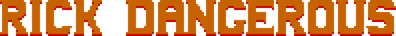 Rick Dangerous - Clear Logo (World) - 1980x180