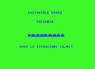 Roulette (Editoriale Video) - Screenshot - Game Title (null) - 673x486