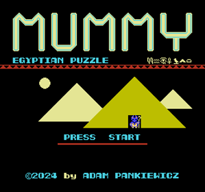 Mummy: Egyptian Puzzle - Screenshot - Game Title (World) - 256x240