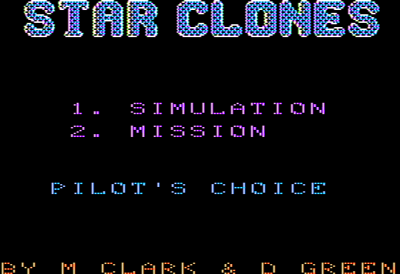 Star Clones - Screenshot - Game Select (null) - 560x384