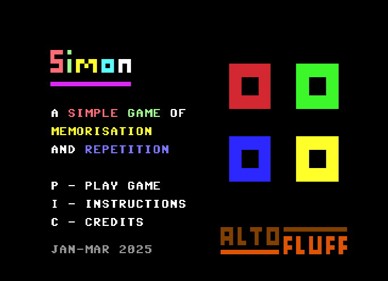 Simon Game - Screenshot - Game Title (null) - 684x495