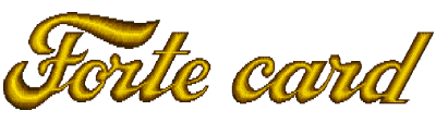 Forte Card - Clear Logo (null) - 400x113