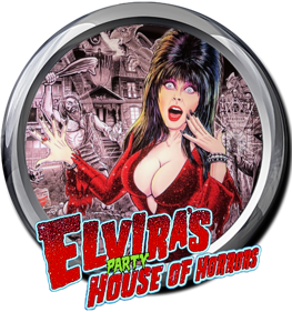 Elvira's Party House of Horrors: Blood Red Kiss Edition - Fanart - Cart - Front (null) - 878x938