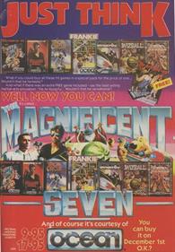The Magnificent Seven - Advertisement Flyer - Front (United Kingdom) - 451x647