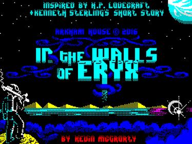 In the Walls of Eryx - Screenshot - Game Title (null) - 512x384