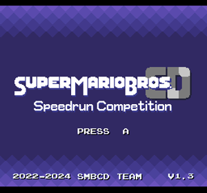 Super Mario Bros. CD Speedrun Edition - Screenshot - Game Title (null) - 256x239